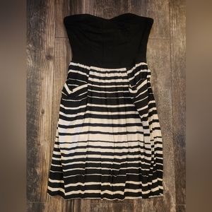 SM stripped mini dress